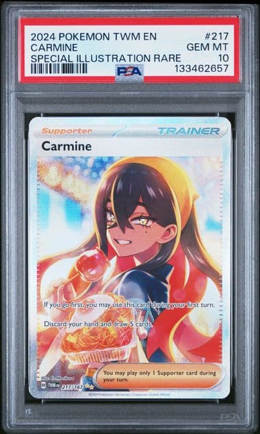 Image supplied with the listing Listing image for Carmine 217/167