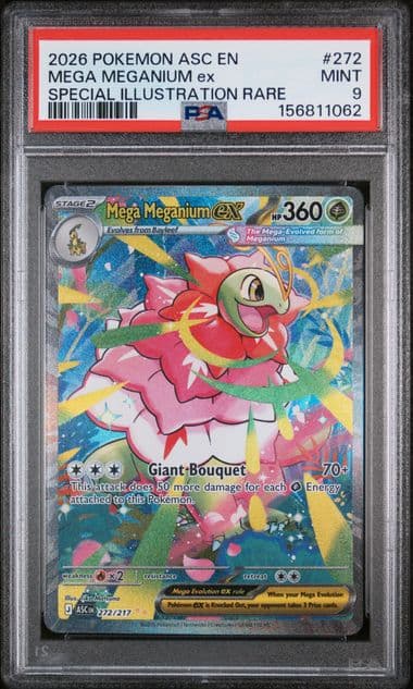 Image supplied with the listing Listing image for Mega Meganium ex 272/217