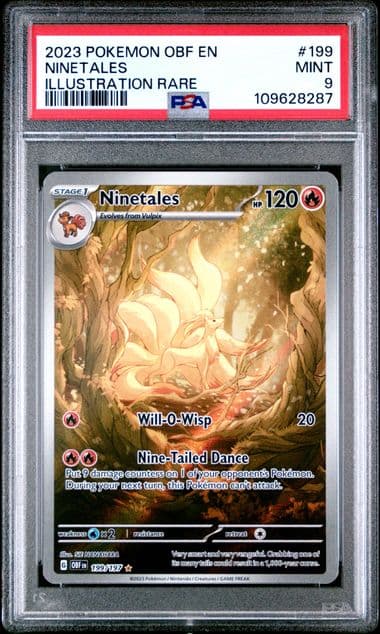 Image supplied with the listing Listing image for Ninetales 199/197