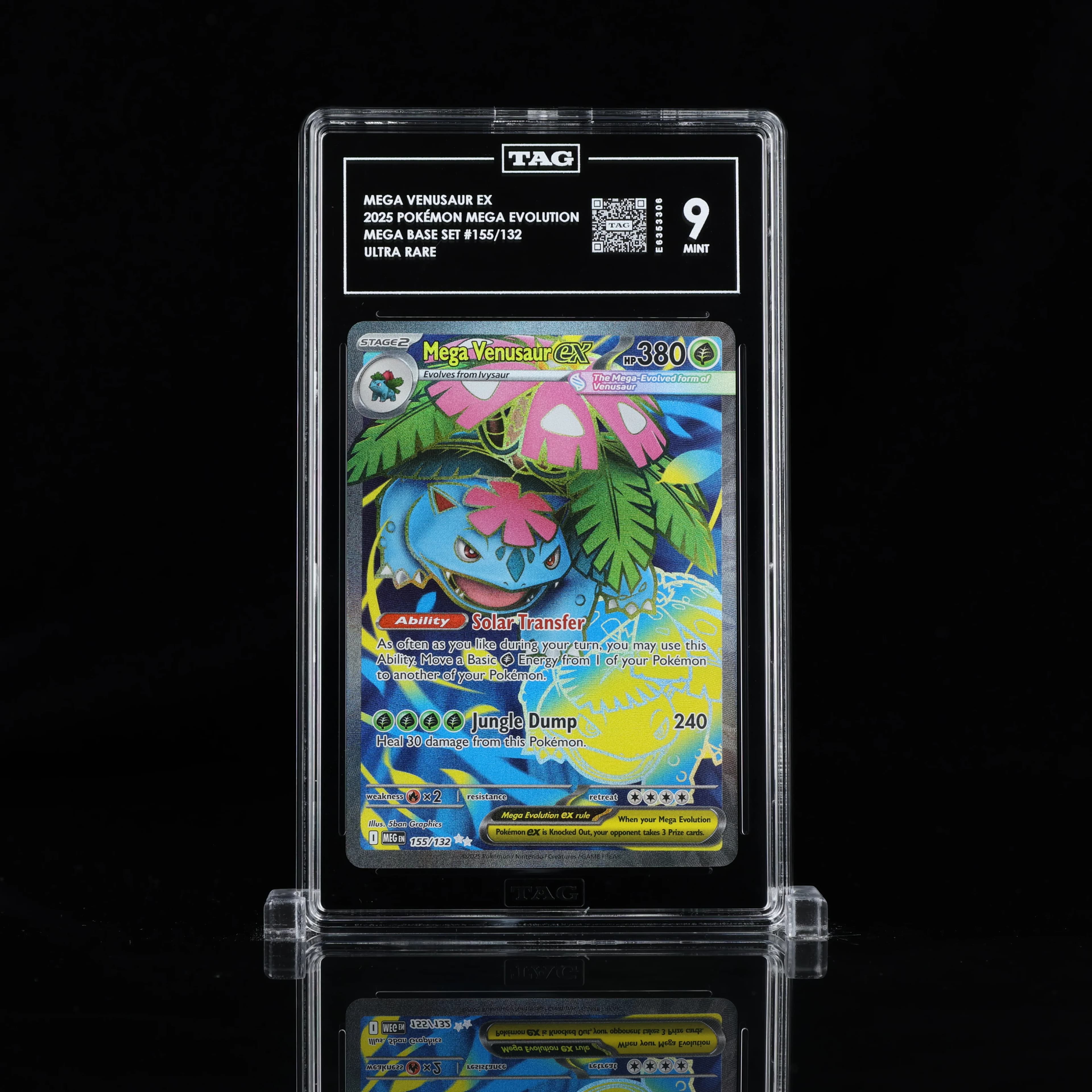 Image supplied with the listing Listing image for Mega Venusaur ex 155/132