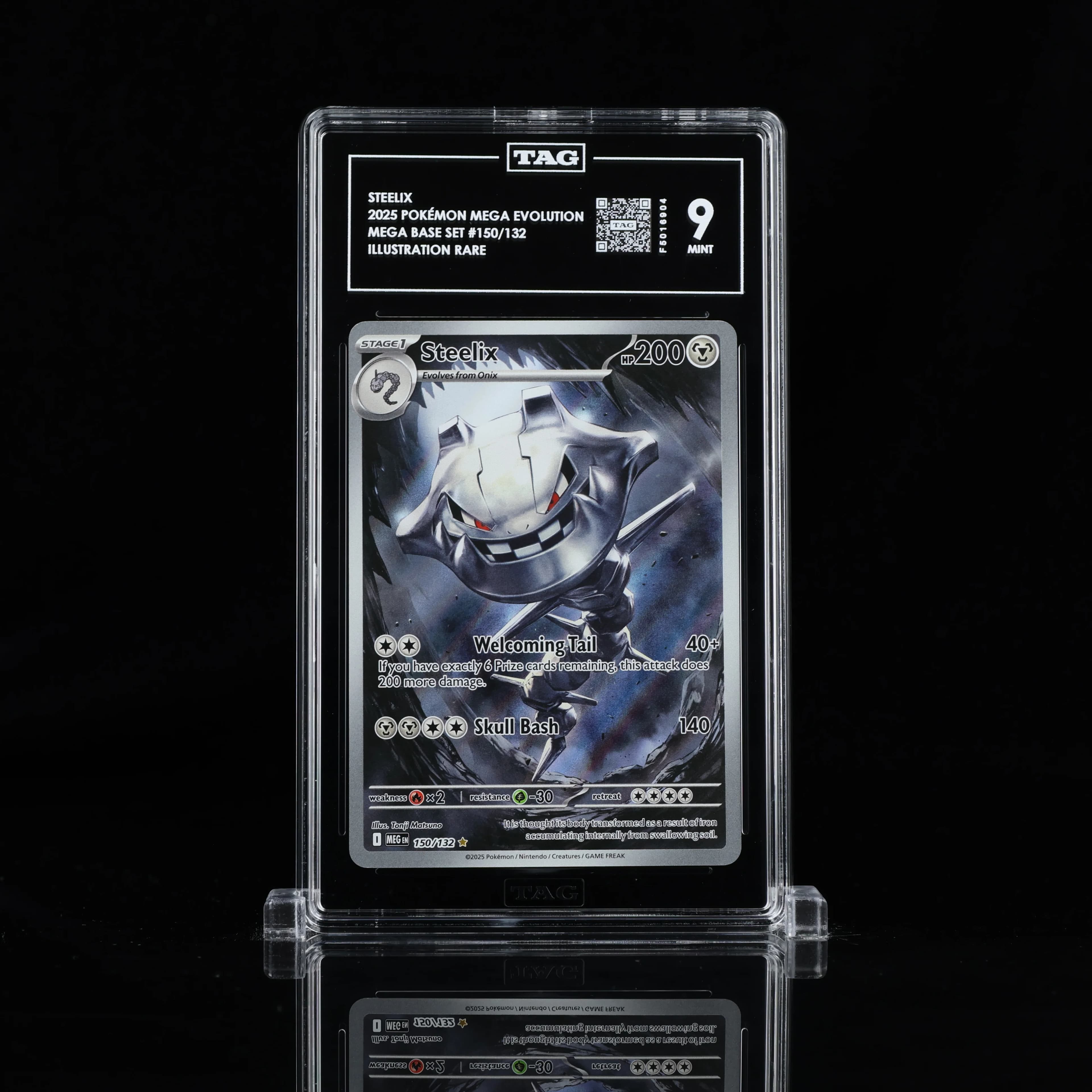 Image supplied with the listing Listing image for Steelix 150/132