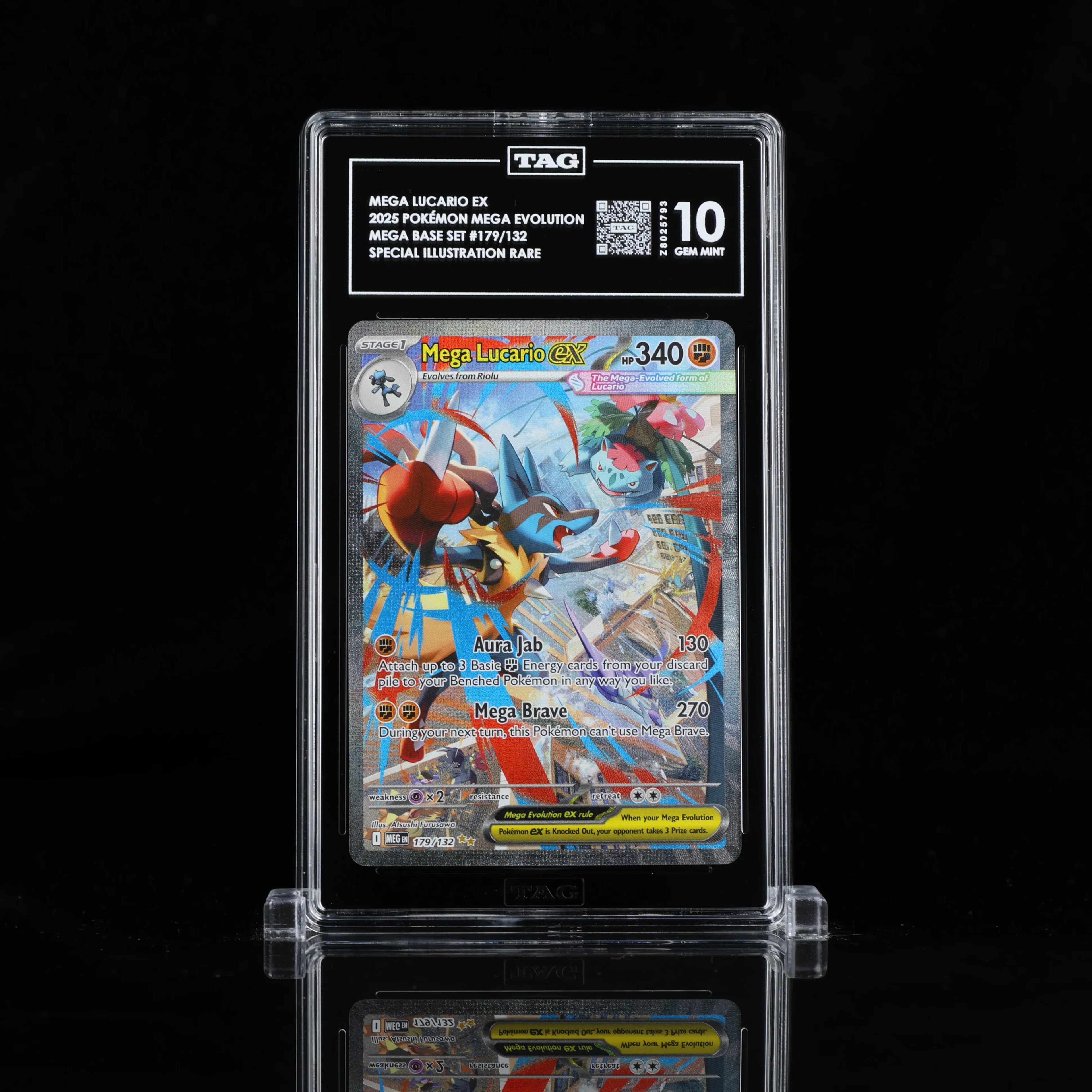 Image supplied with the listing Listing image for Mega Lucario ex 179/132