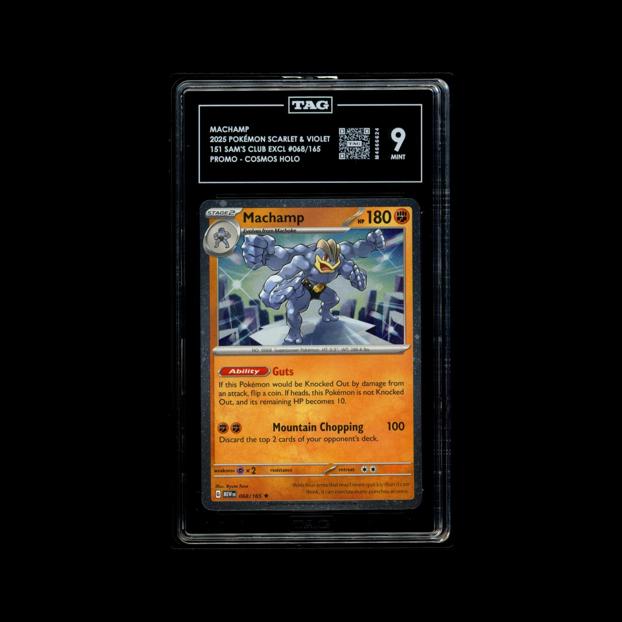 Image supplied with the listing Listing image for Machamp 068/165