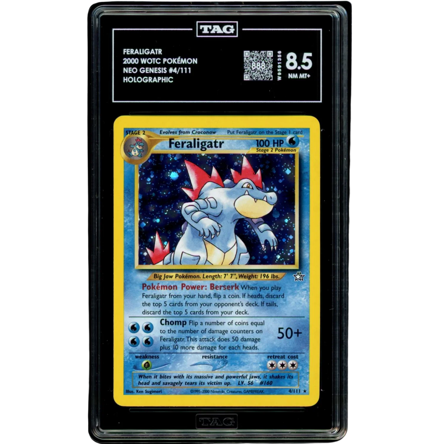 Image supplied with the listing Listing image for Feraligatr 4/111