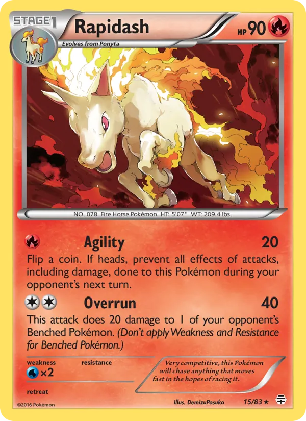 Rapidash 15/083