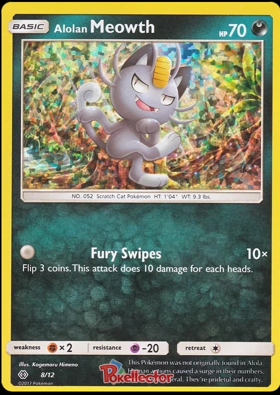 Alolan Meowth 8/012