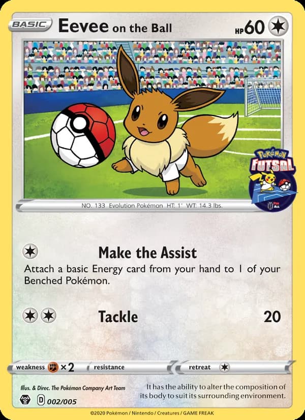 Eevee on the Ball 2/005