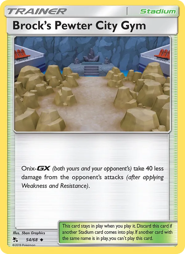 Brock’s Pewter City Gym 54/068