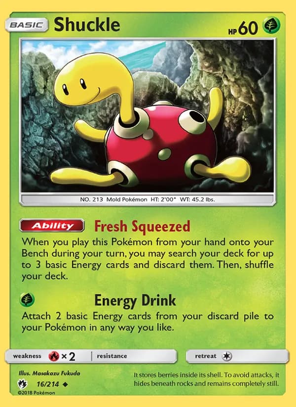 Shuckle 16/214