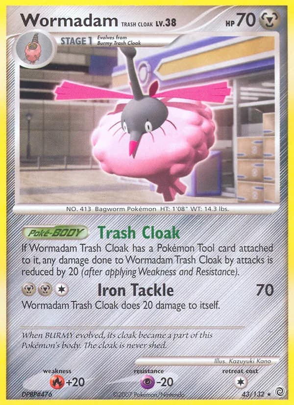 Wormadam Trash Cloak 43/132