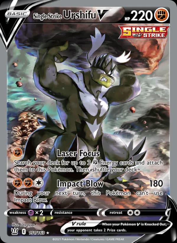 Single Strike Urshifu V 151/163