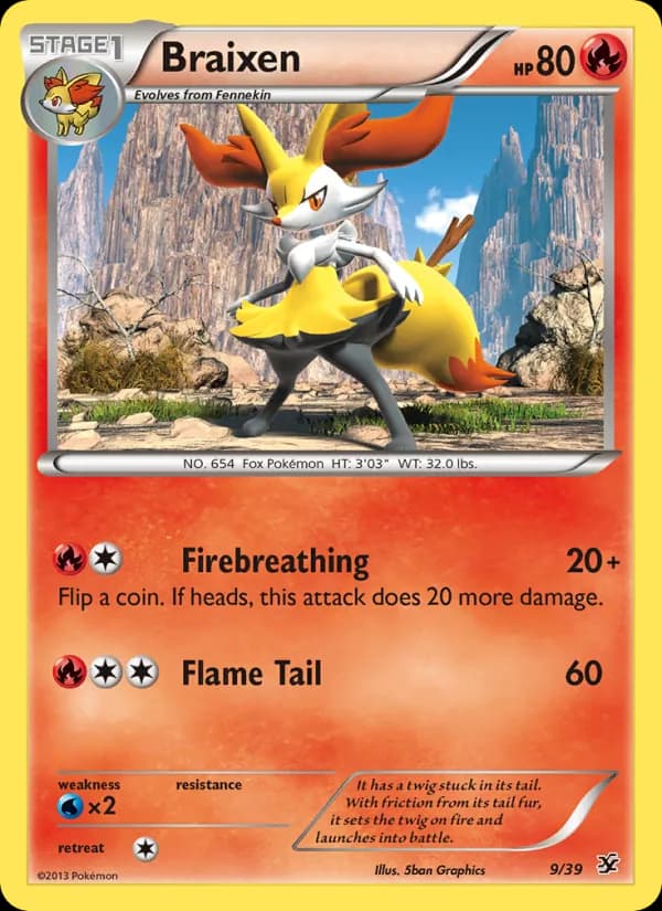 Braixen 9/039