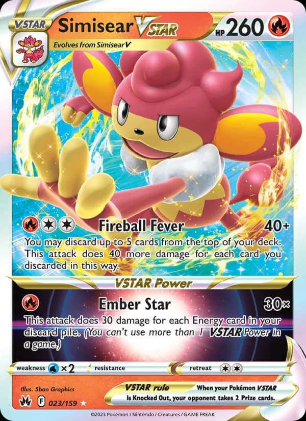 Simisear VSTAR 023/159