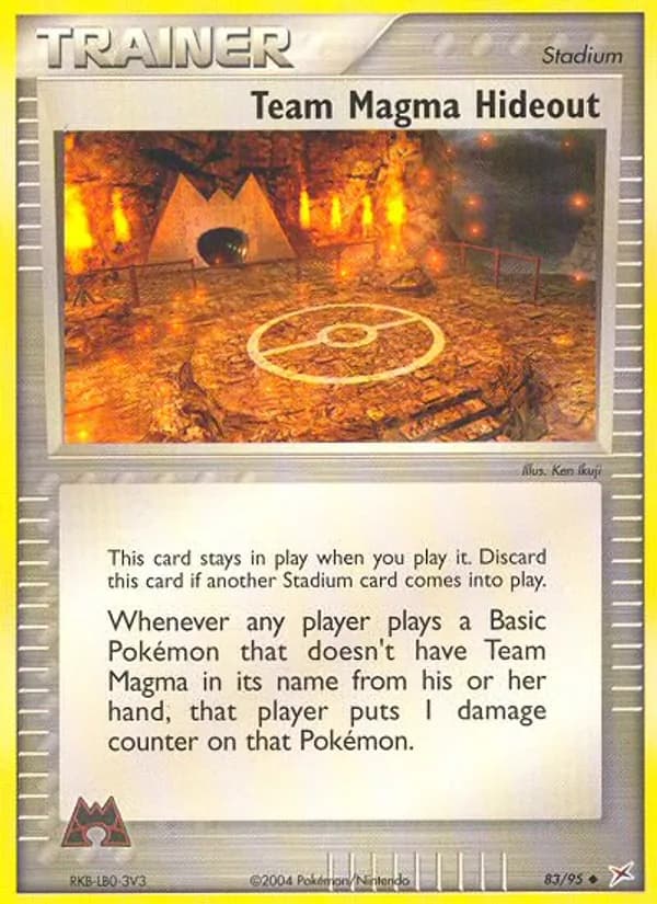 Team Magma Hideout 83/095