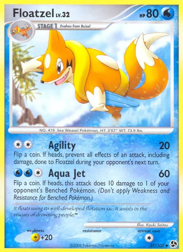 Floatzel 37/106