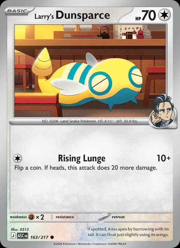 Larry's Dunsparce 163/217