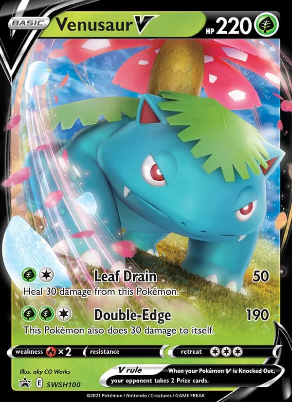 Venusaur V SWSH100/307