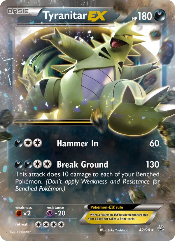 Tyranitar EX 42/098
