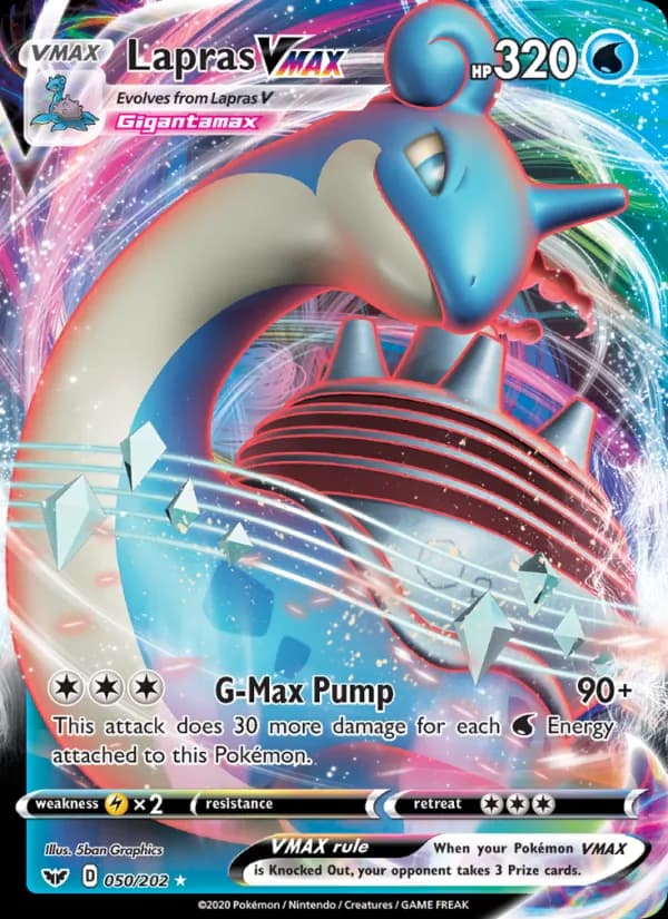 Lapras VMAX 50/202