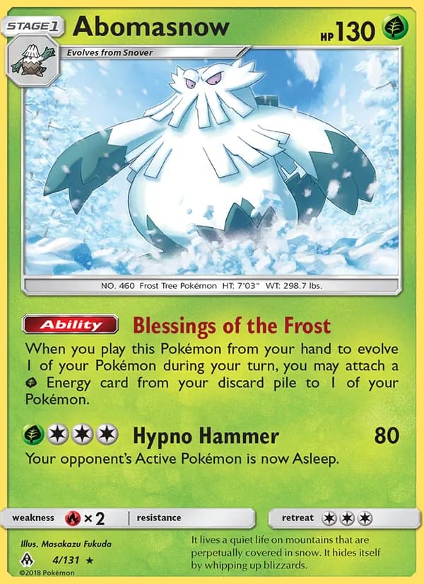 Abomasnow 4/131