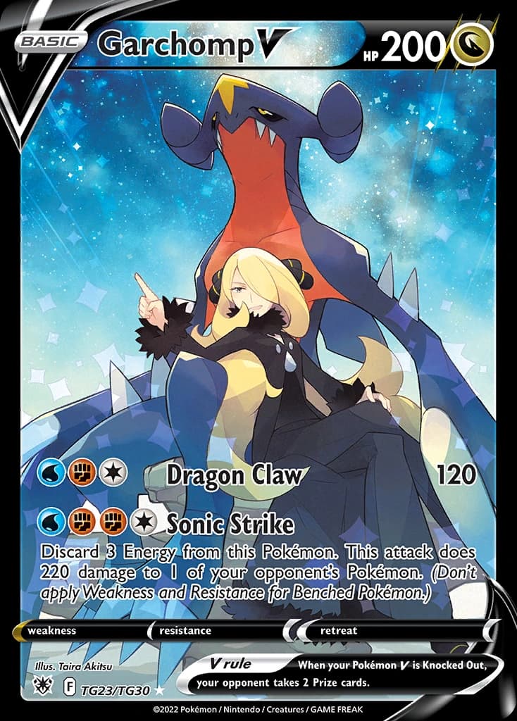 Garchomp V TG23/030