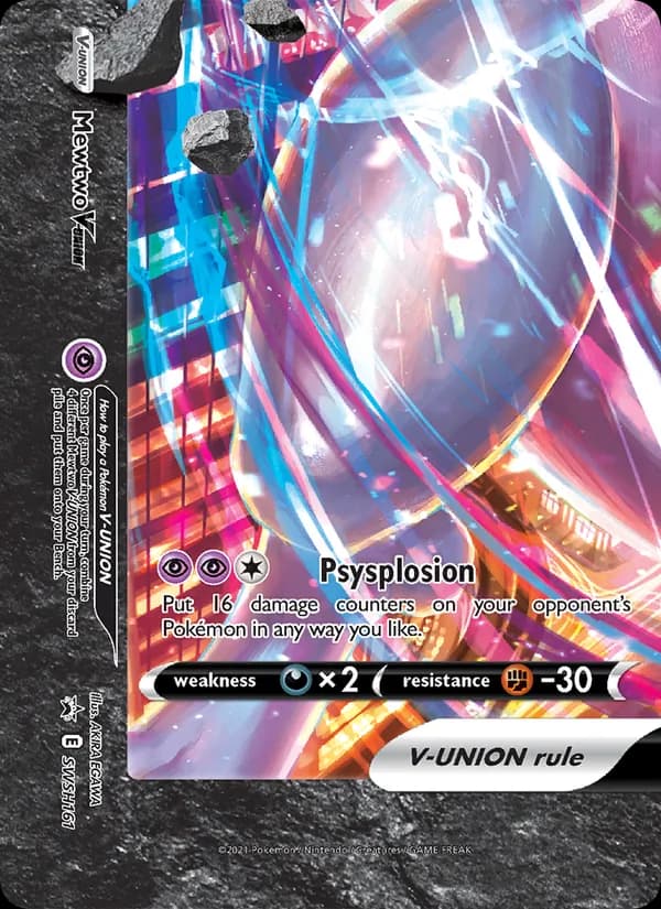 Mewtwo V-UNION SWSH161/307