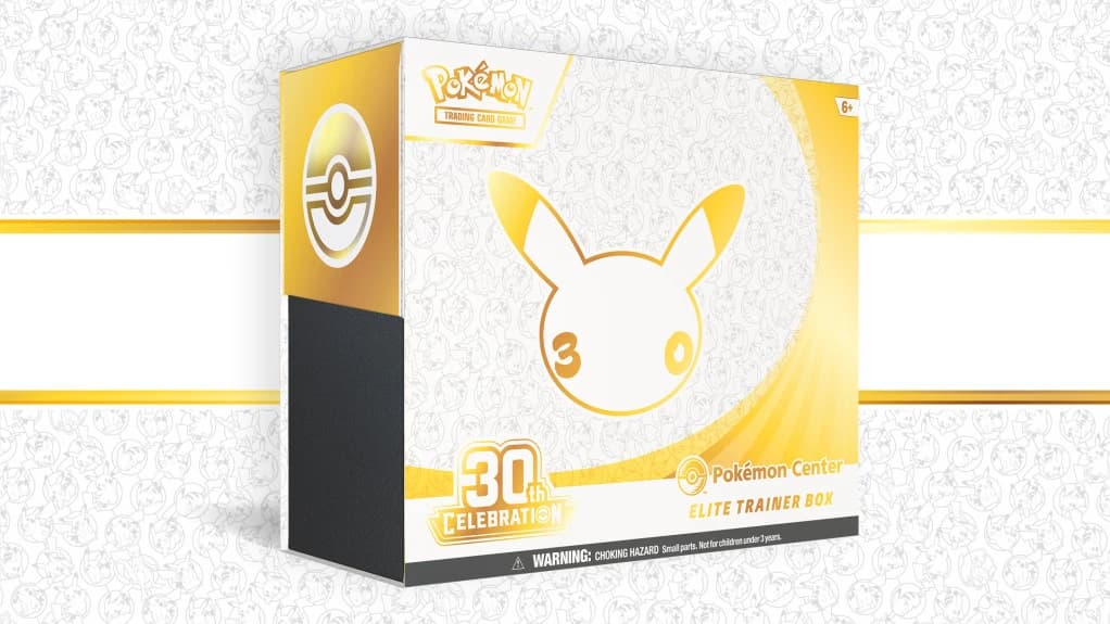 30th Celebration Pokémon Center Elite Trainer Box