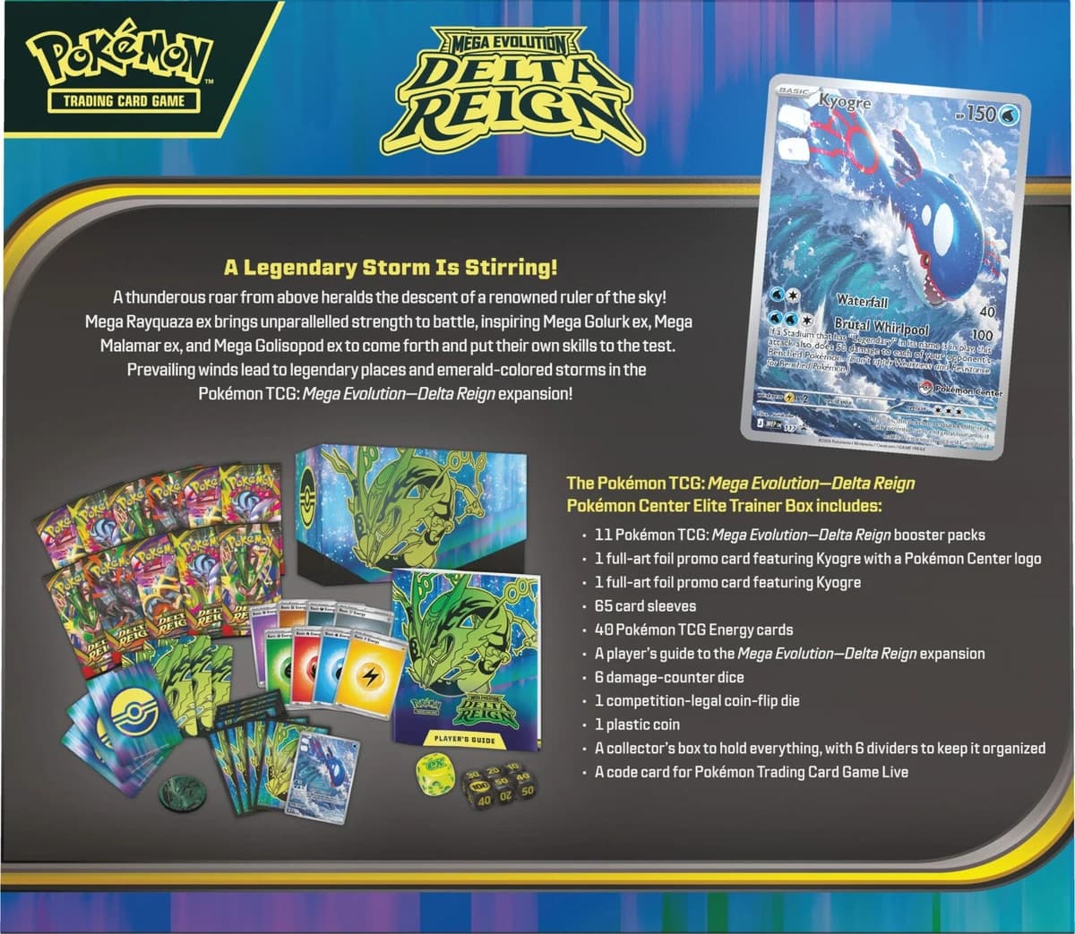 Delta Reign Pokémon Center Elite Trainer Box