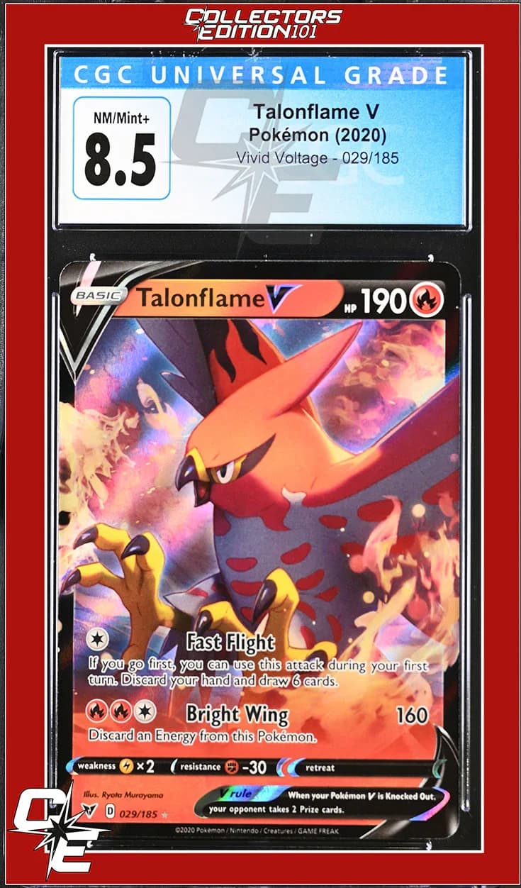 Image supplied with the listing Listing image for Talonflame V 29/185