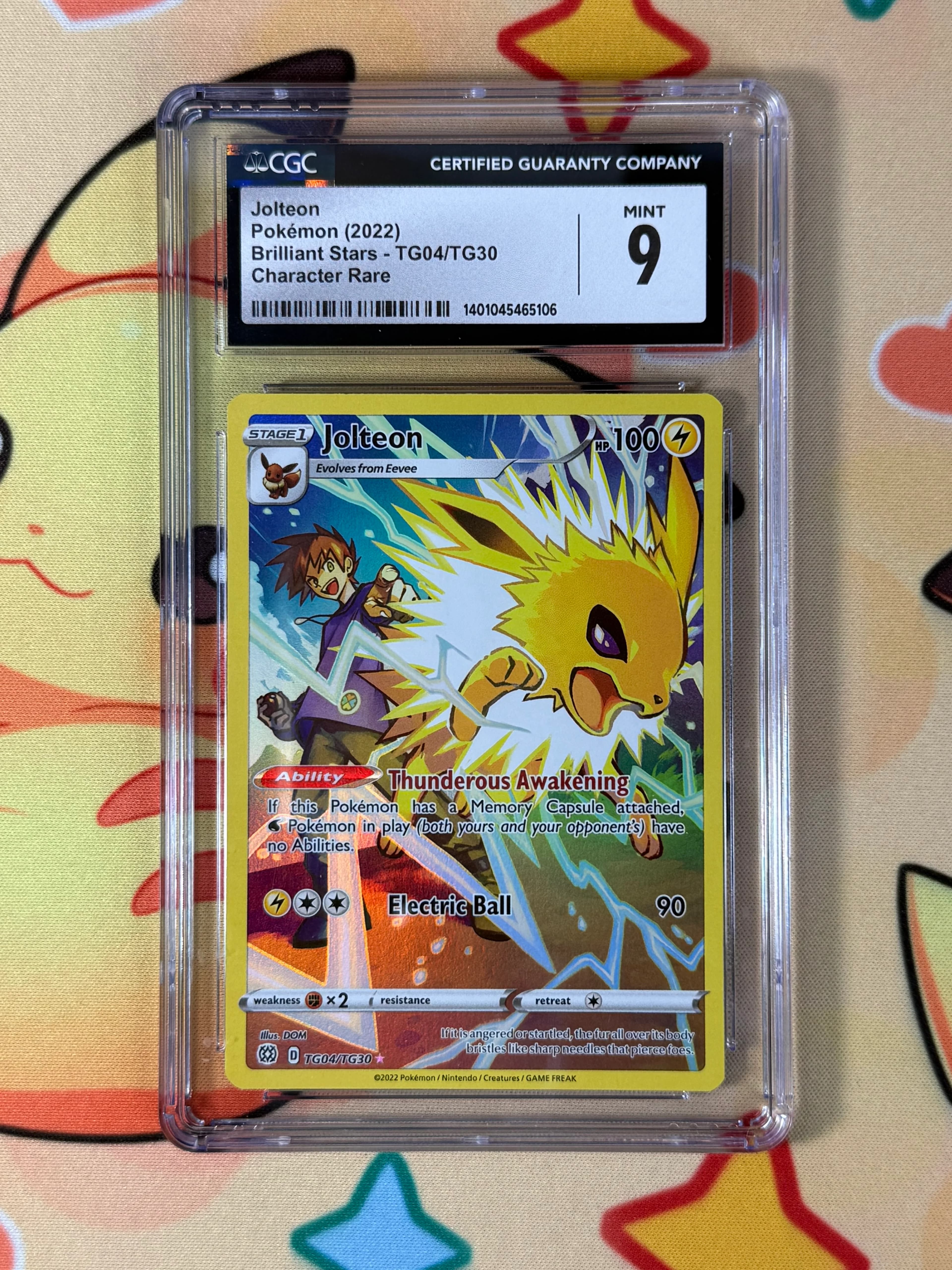 Image supplied with the listing Listing image for Jolteon TG04/030