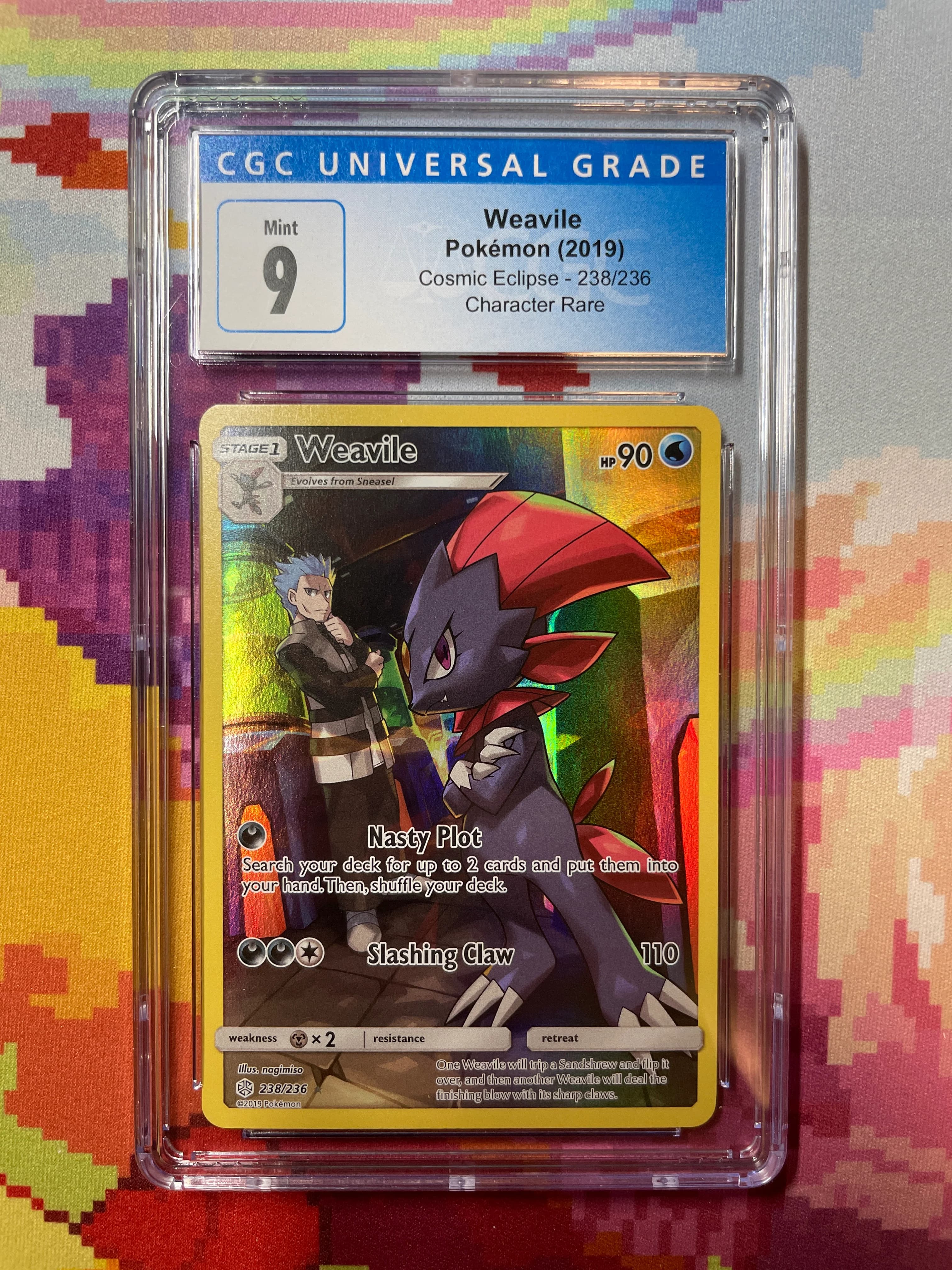 Image supplied with the listing Listing image for Weavile 238/236