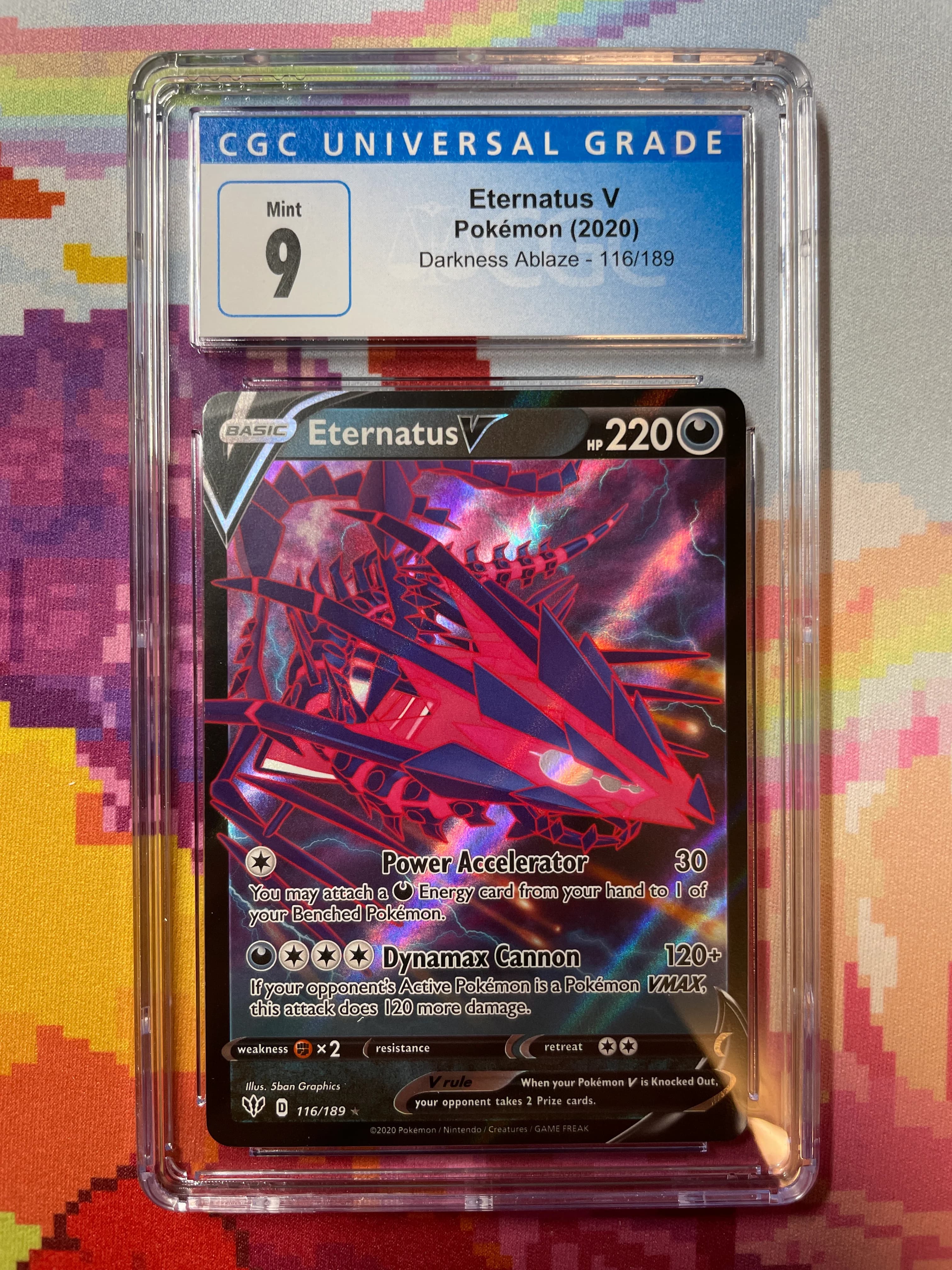 Image supplied with the listing Listing image for Eternatus V 116/189