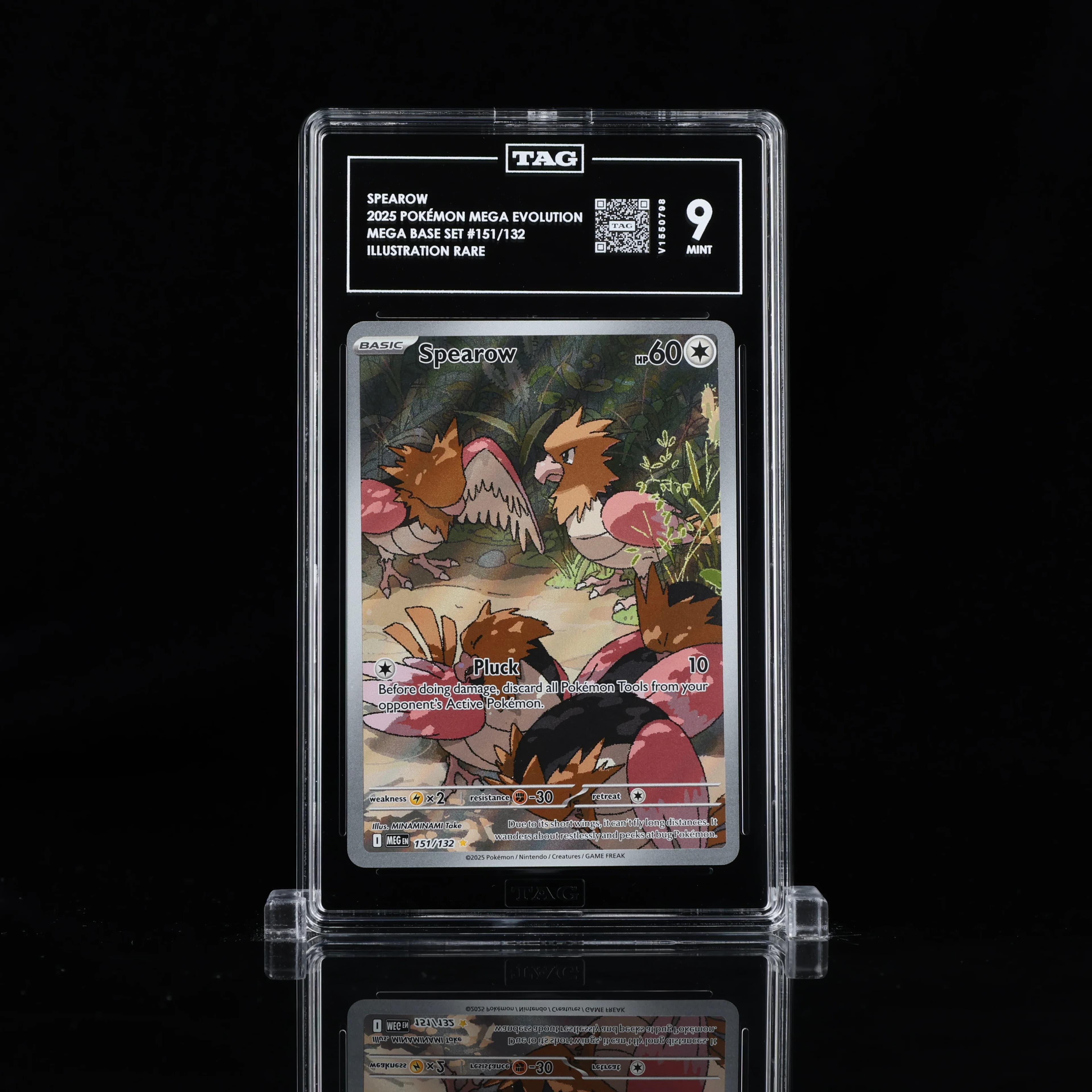 Image supplied with the listing Listing image for Spearow 151/132