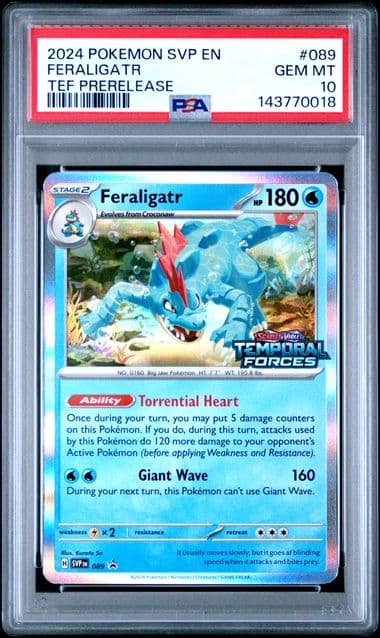 Image supplied with the listing Listing image for Feraligatr 089/225