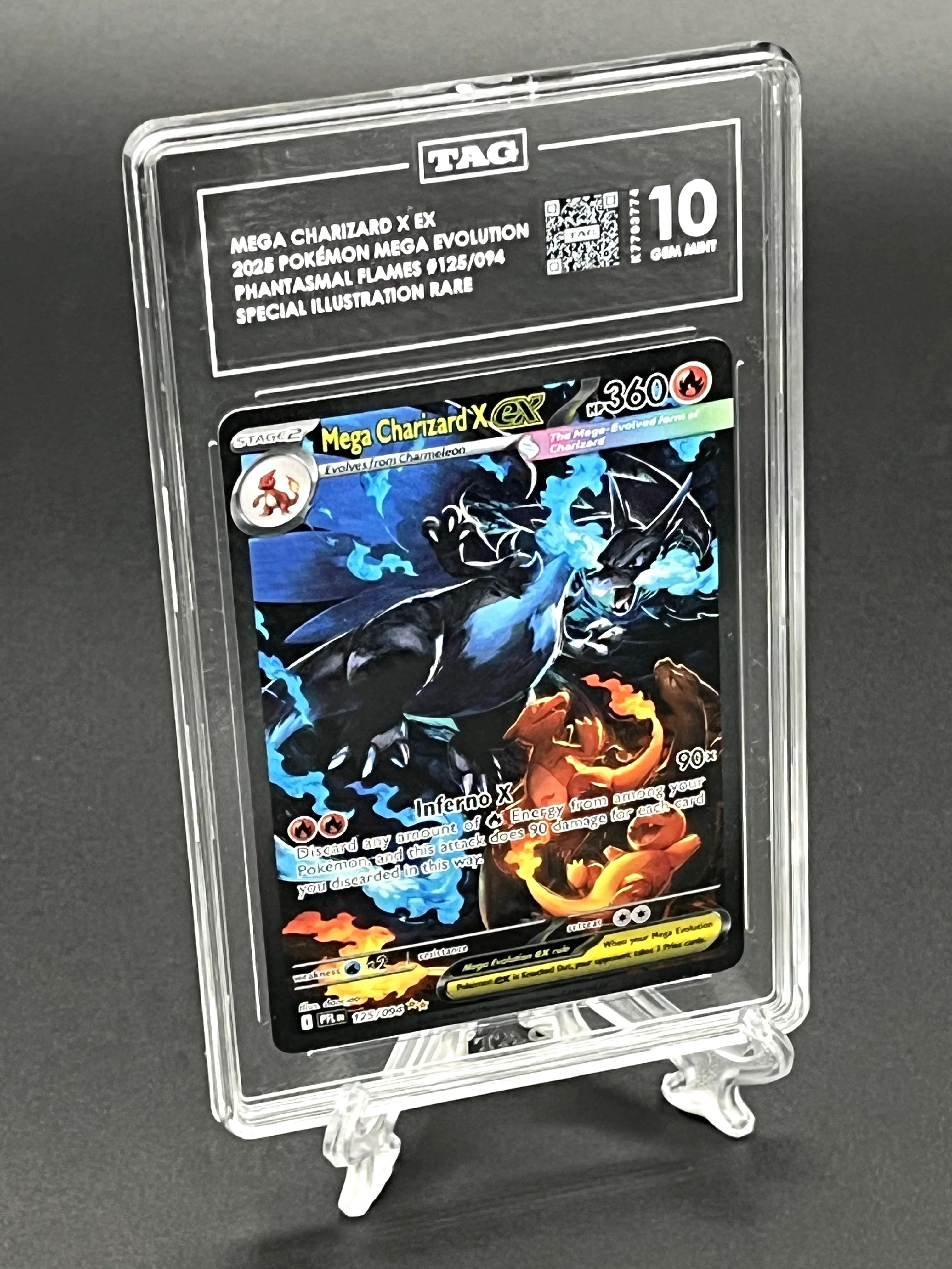 Image supplied with the listing Listing image for Mega Charizard X ex 125/094
