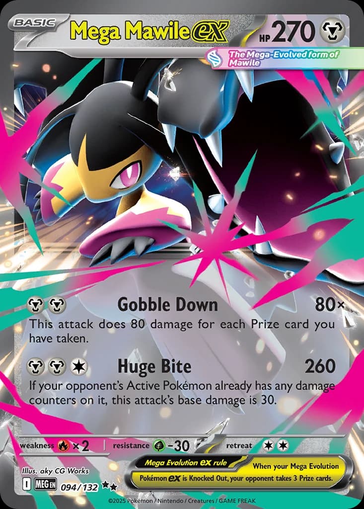 Image supplied with the listing Listing image for Mega Mawile ex 094/132