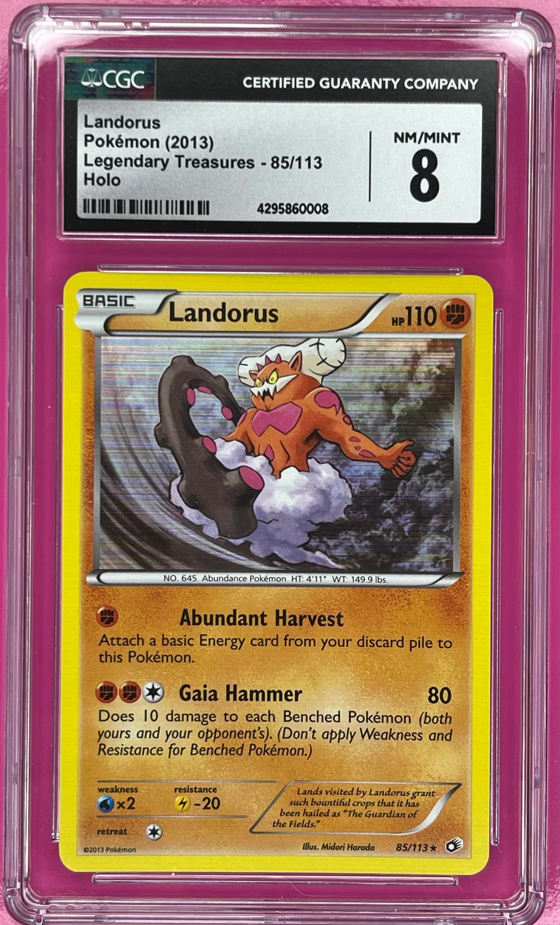 Image supplied with the listing Listing image for Landorus 85/113